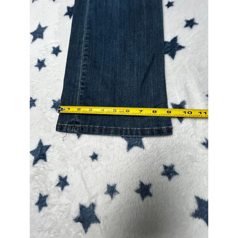 Levis 527 Jeans Mens 34x30 Slim Bootcut Blue Denim Medium Wash Stretch Casual